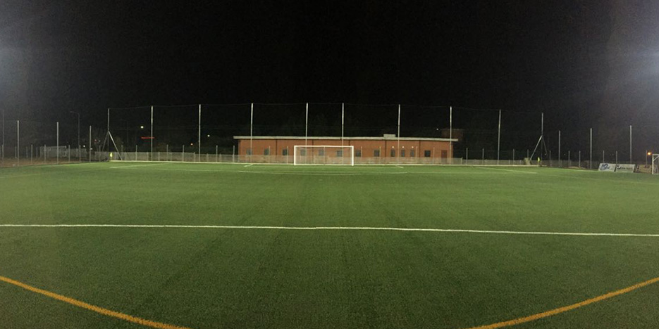LED-Beleuchtung Fußballfeld Montalto Uffugo